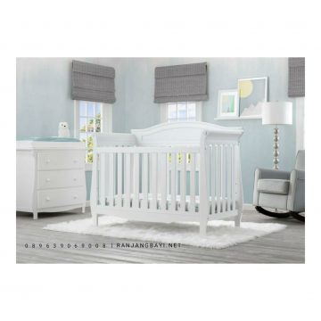 set kamar bayi putih terbaru